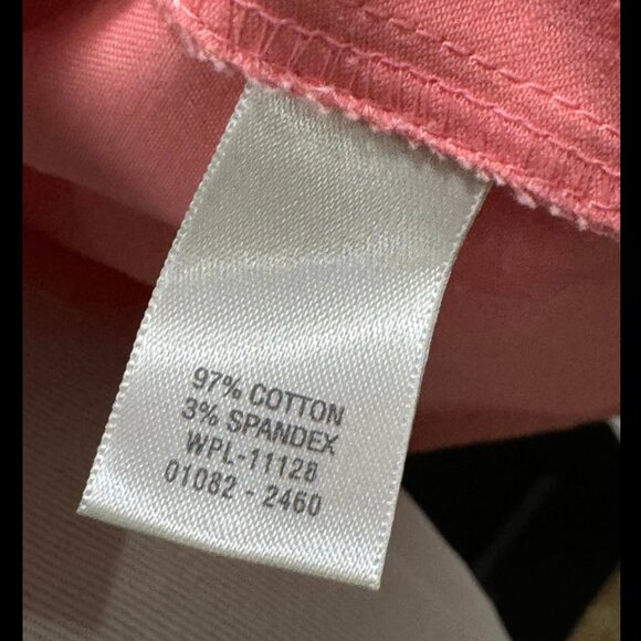 CJ Banks Christopher Banks Light Coral Button Front Jacket Ladies Plus Size X - Picture 6 of 6